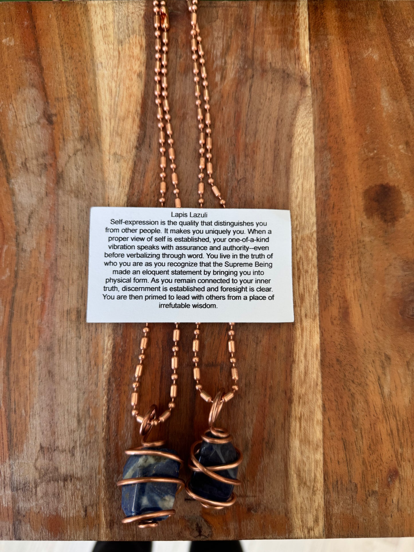 Lapis Lazuli Pendant