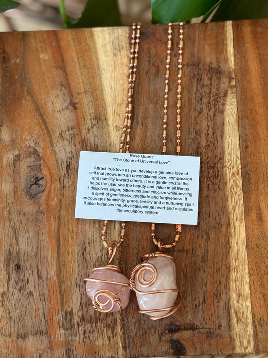 Rose Quartz Pendant