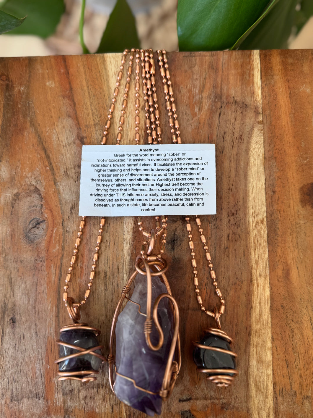 Amethyst Pendant